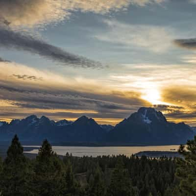 Jackson Lake Lookover, USA