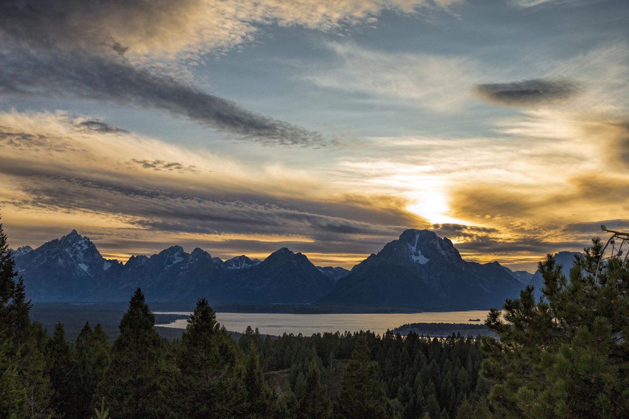 Jackson Lake Lookover, USA