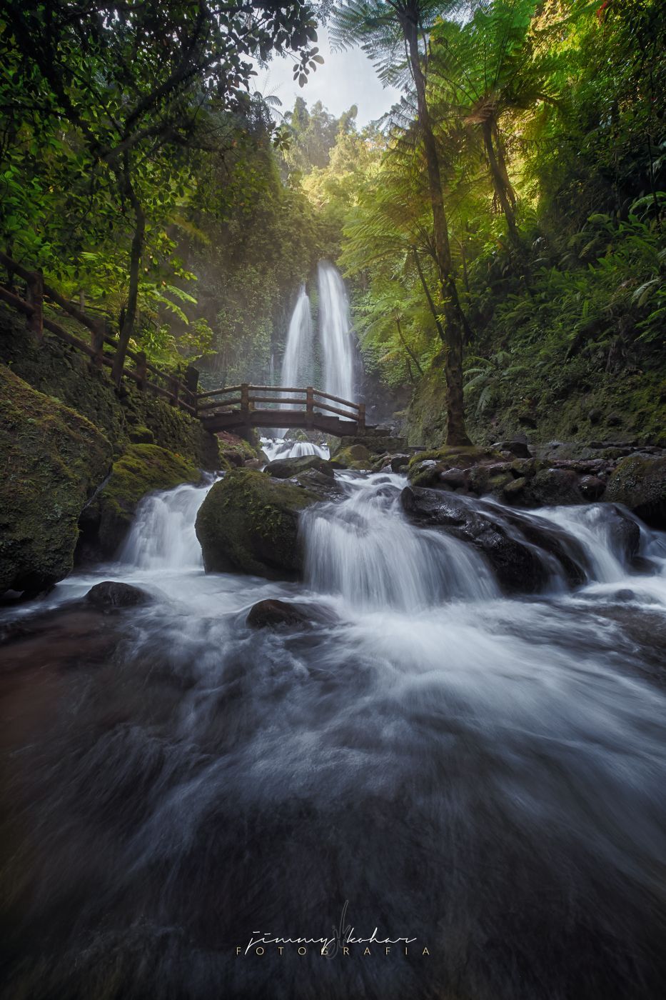Jumog Waterfall, Solo, Central Java, Indonesia