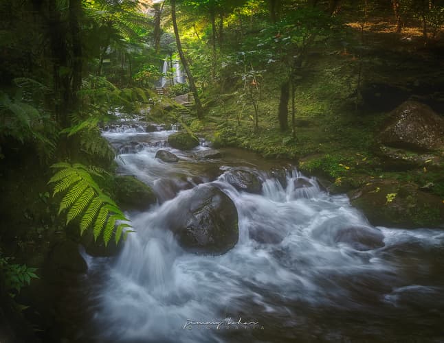 Jumog Waterfall, Solo, Central Java