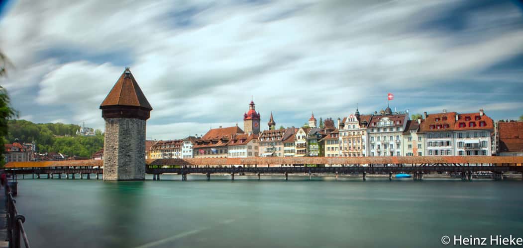 Kapellbrücke from Seebrücke
