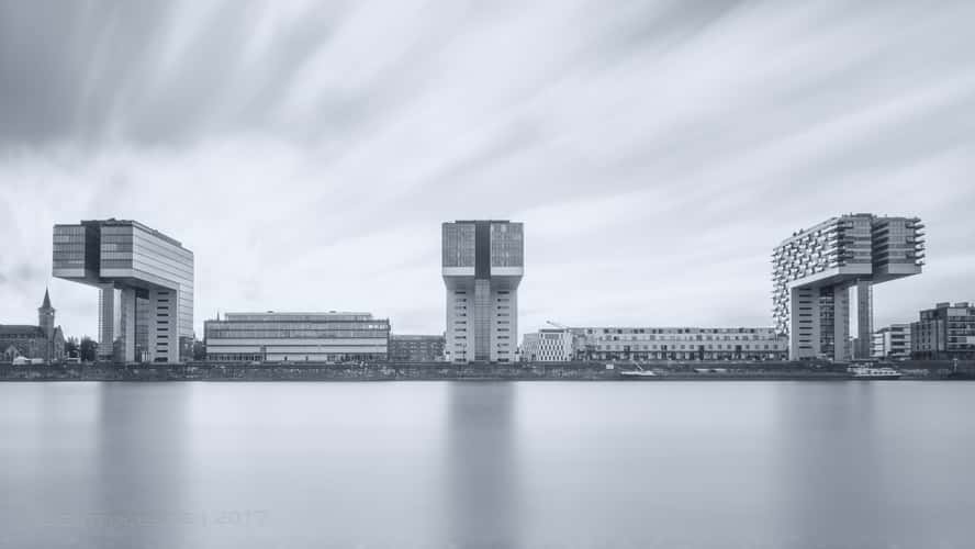 View to Rheinauhafen, Cologne