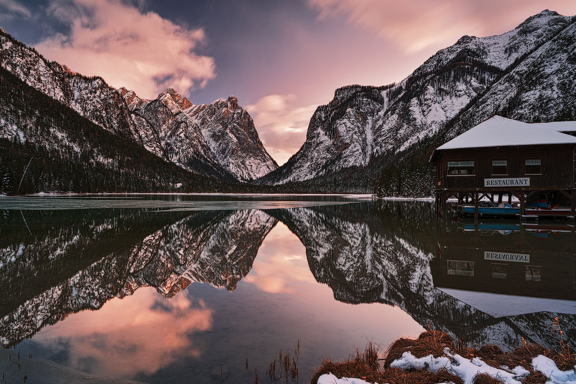 Lago di Dobbiaco, Italy