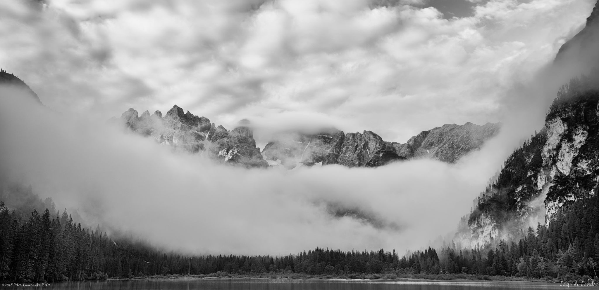 Lago di Landro, Italy