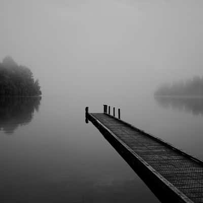 Lake Mapourika, New Zealand