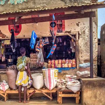 Local shop Senga, Malawi