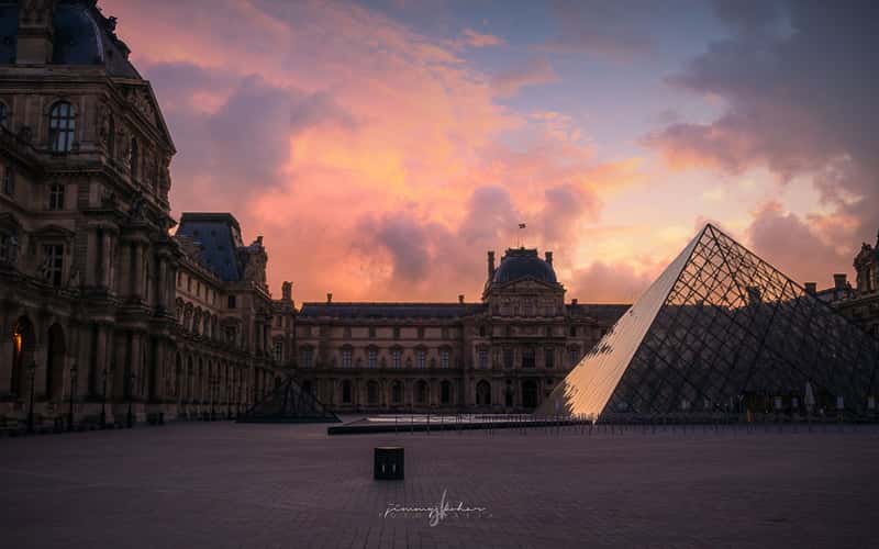 Louvre Pyramid and Museum