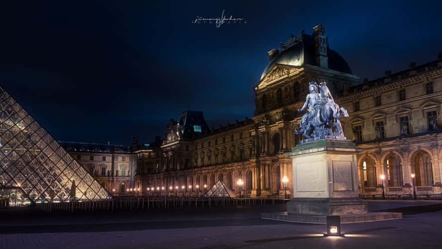Louvre Pyramid and Museum