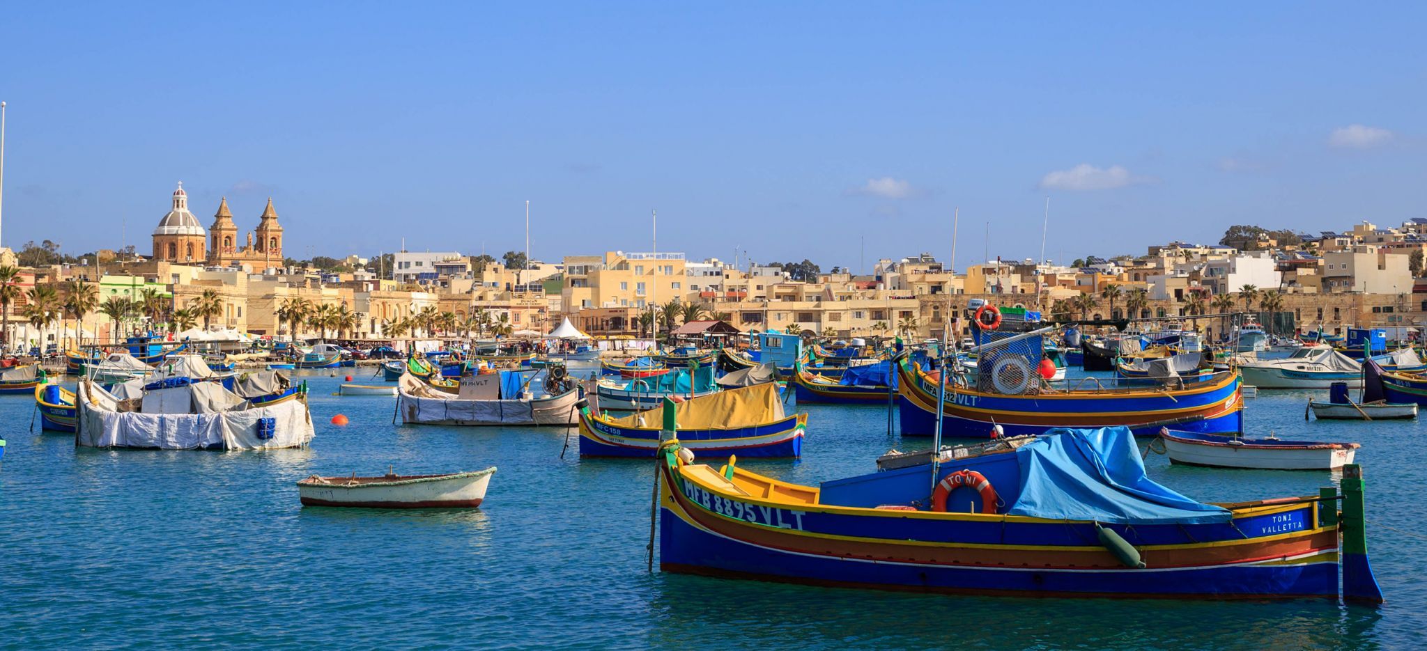 Marsaxlokk harbour, Malta