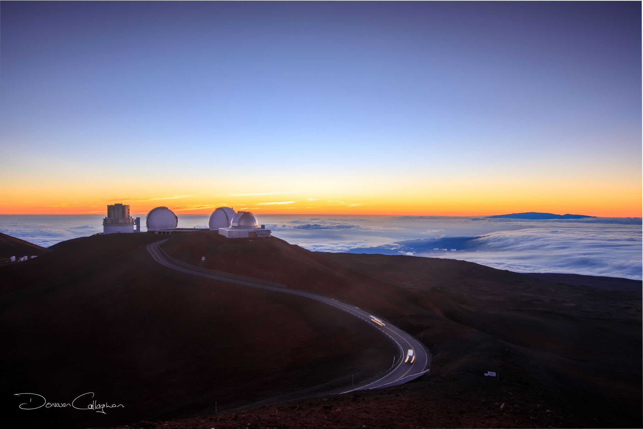 Mauna Kea Sunset, USA