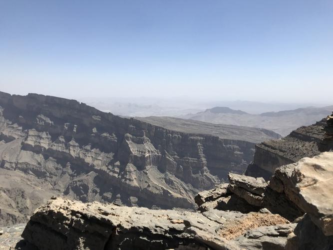 Mountain Jabal Shams Oman