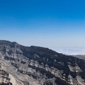 Mountain Jabal Shams Oman, Oman