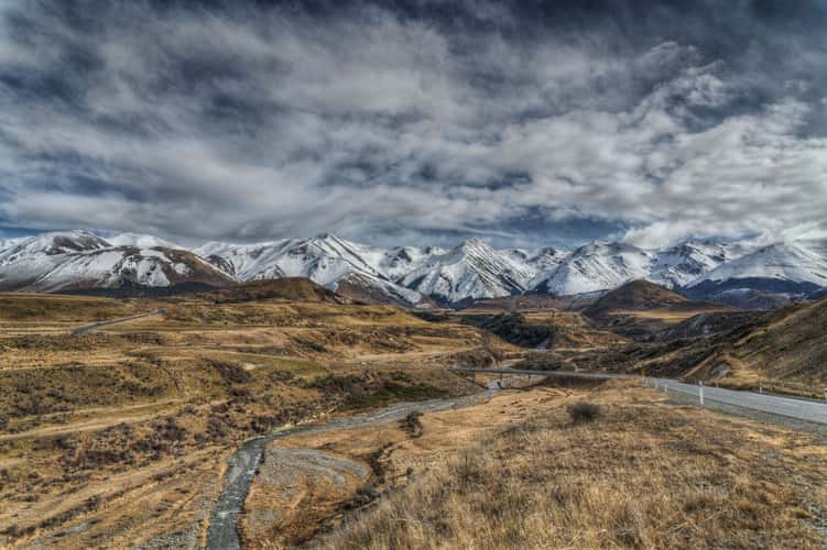 Mountain view from Cave Stream