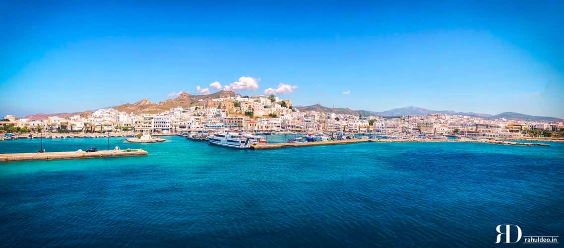 Naxos Greece Pier