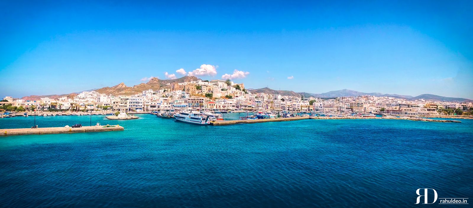 Naxos Greece Pier, Greece