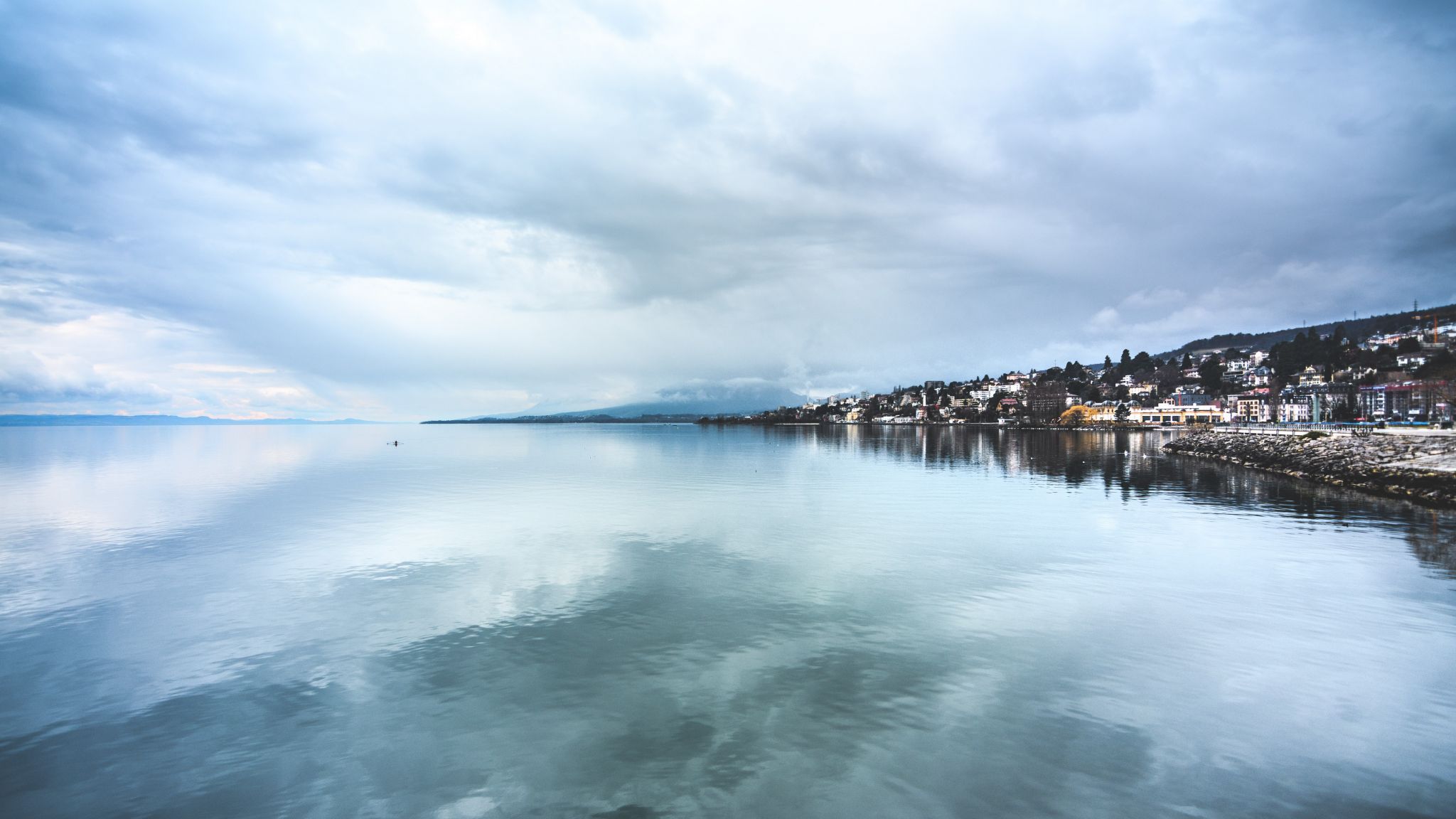Neuchatel Lake, Switzerland