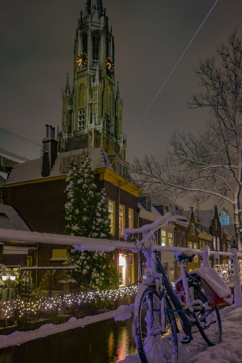 Nieuwe Kerk (Church) and Stadhus Delft, Netherlands