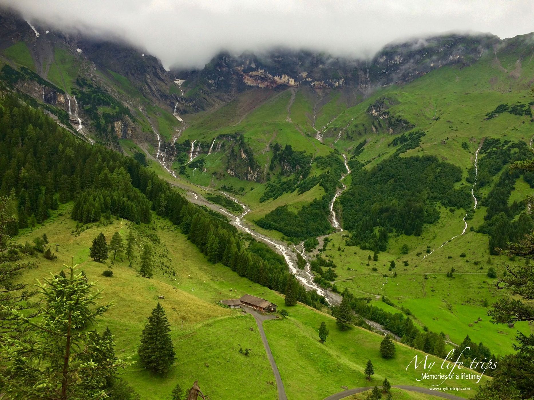 On our way to Lake Lunersee, Austria