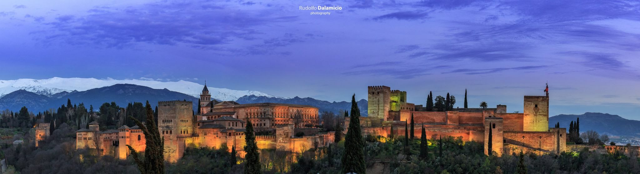 Panorama de Alhambra, Spain