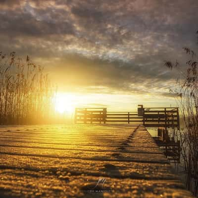 Panorama-Jetty, Greifensee, Schwerzenbach, Switzerland