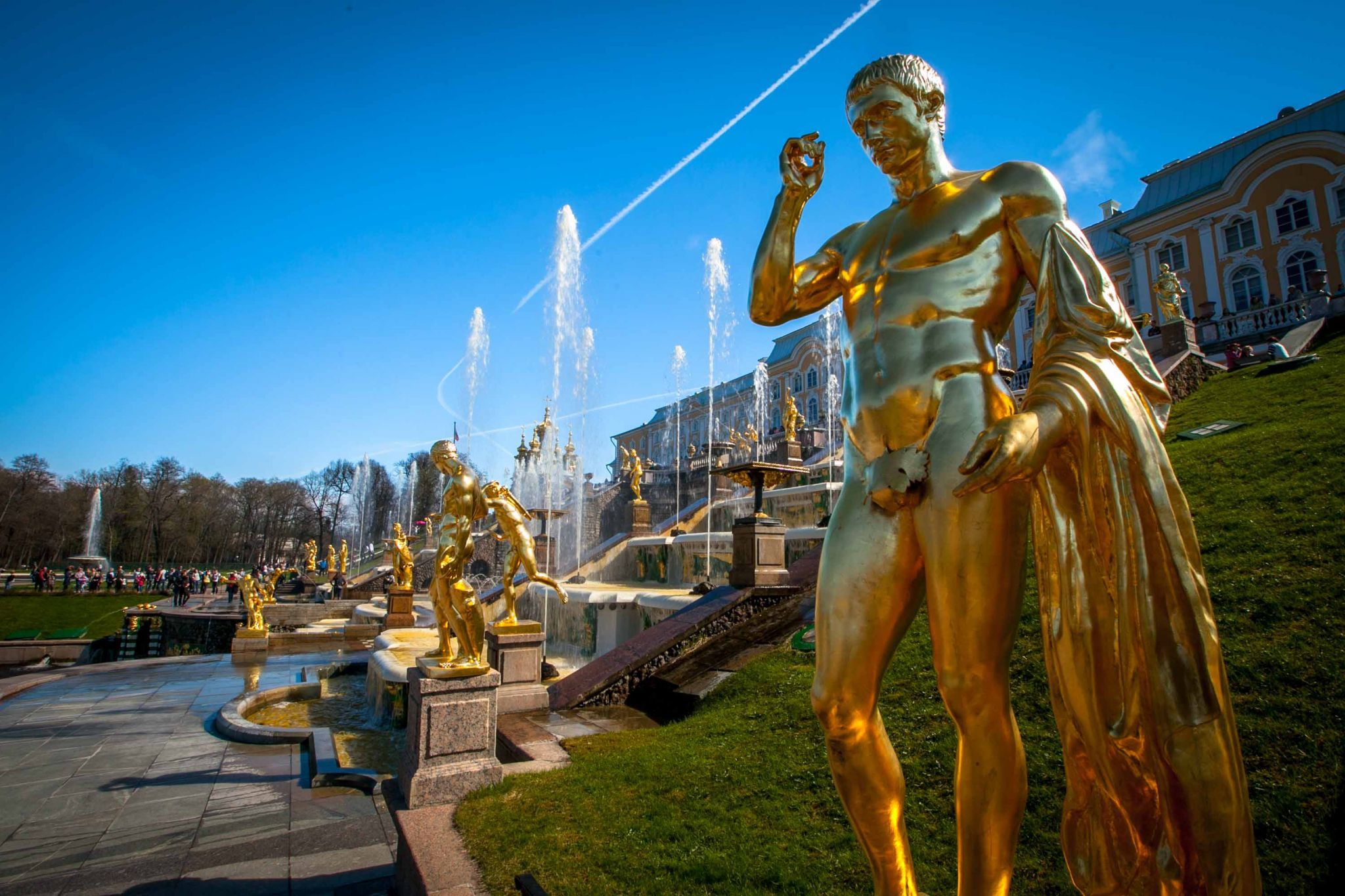 Peterhof Palace St Petersburg_, Russian Federation