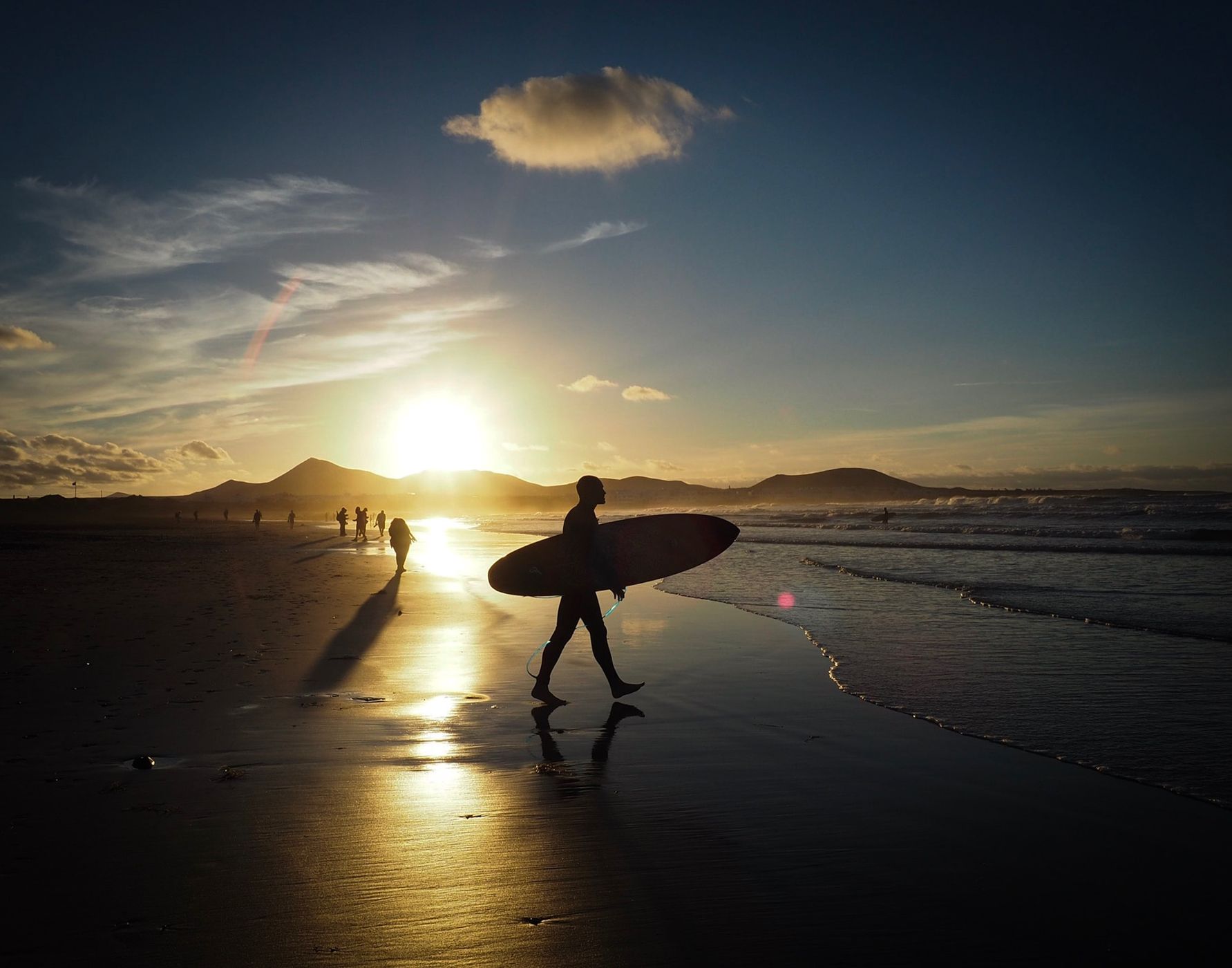 Playa del Famara, Spain