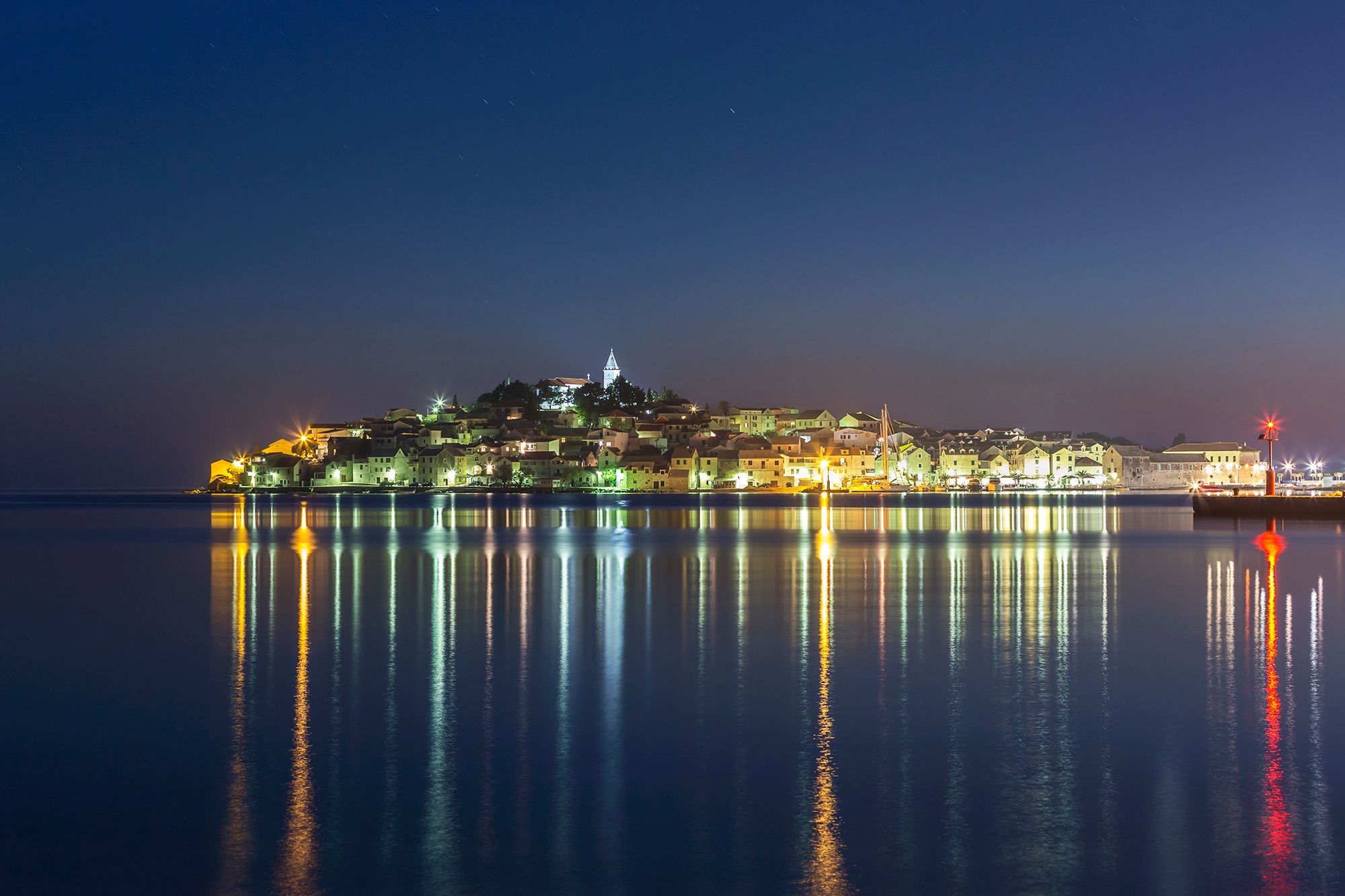 Primošten peninsula view, Croatia