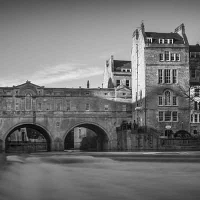 Pulteney Bridge Black & White, United Kingdom