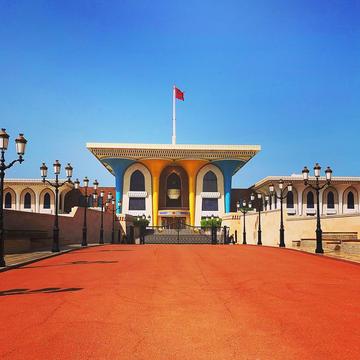 Qasr al-alam - Sultan Qaboos palace, Oman