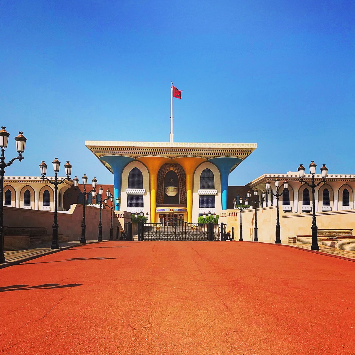 Qasr al-alam - Sultan Qaboos palace, Oman