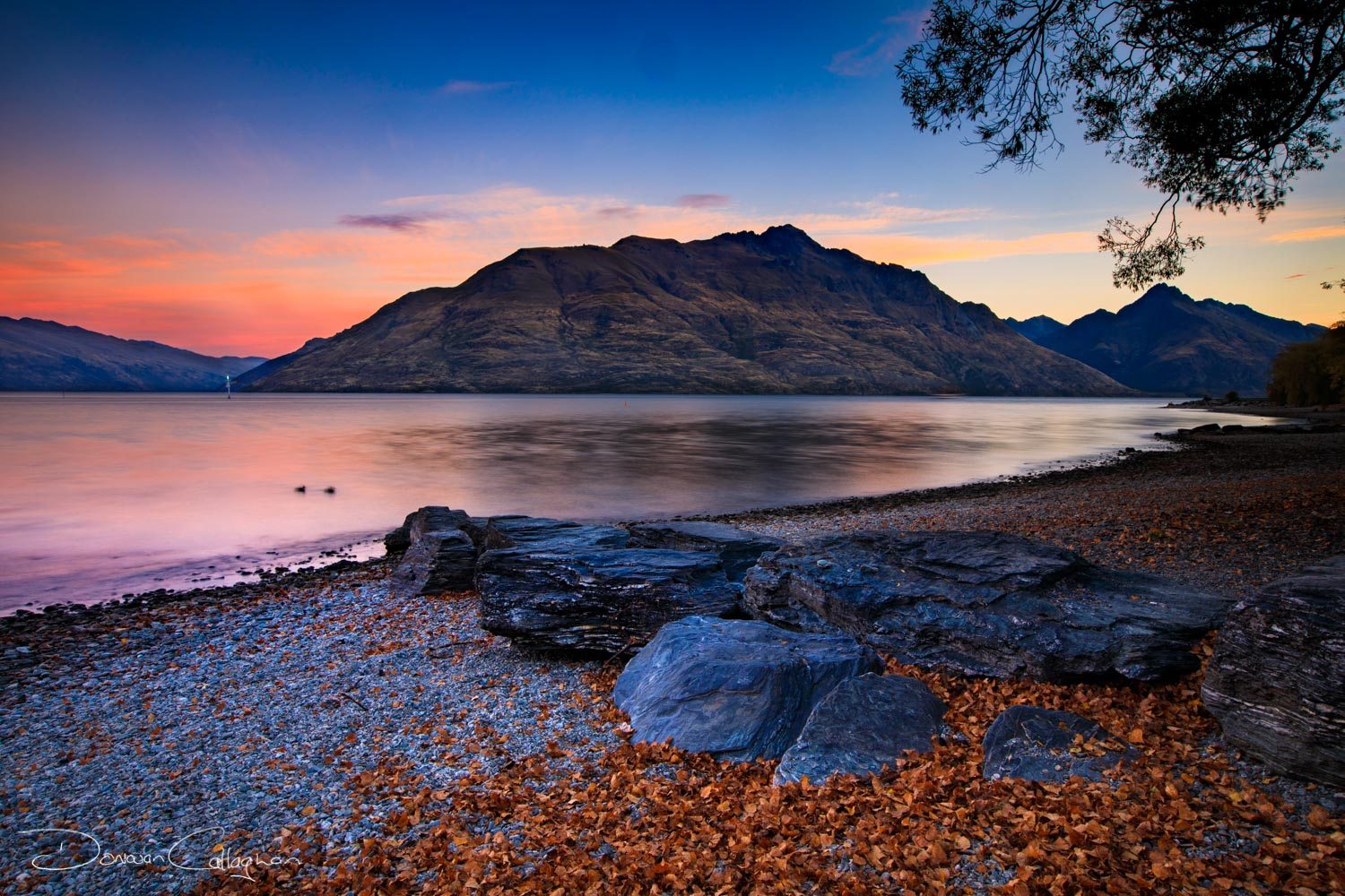 Queenstown Sunset, New Zealand