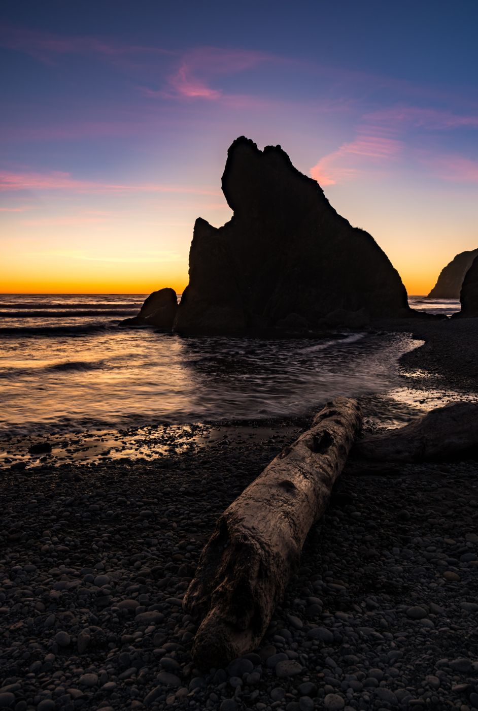 Ruby Beach Sea Stacks, USA
