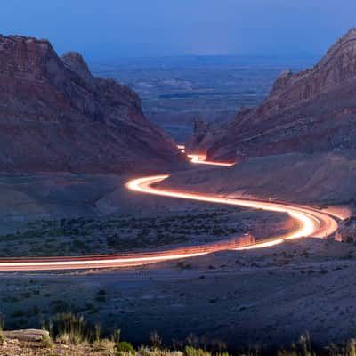 San Rafael Swell on I70, USA