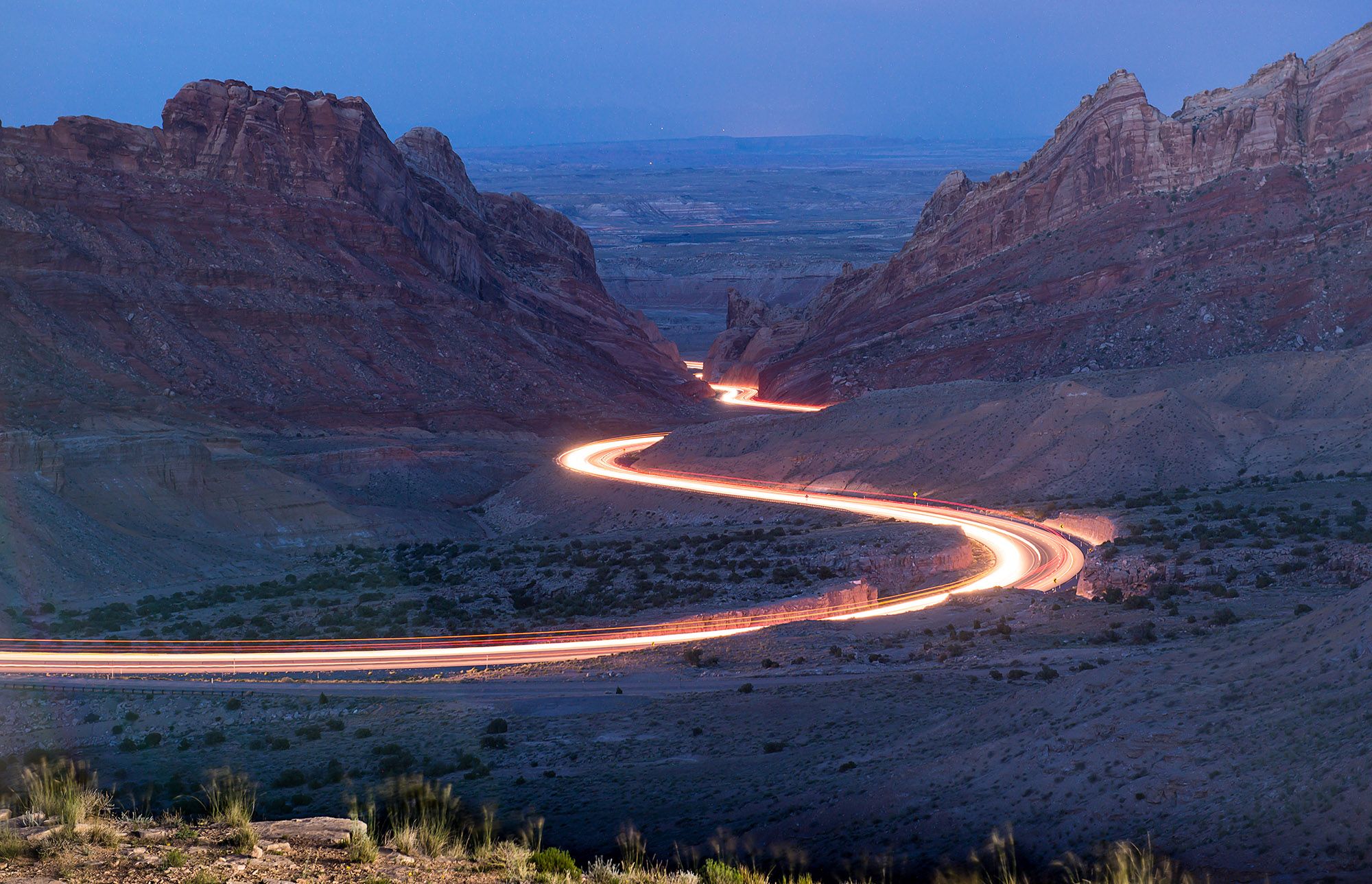 San Rafael Swell on I70, USA
