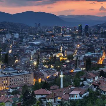 Sarajevo Cityscape, Bosnia and Herzegovina