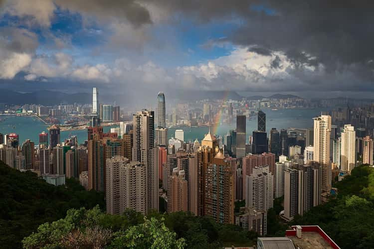 View from the Peak, Hong Kong
