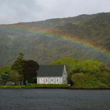 St Finbarr's Oratory from the shores, Ireland