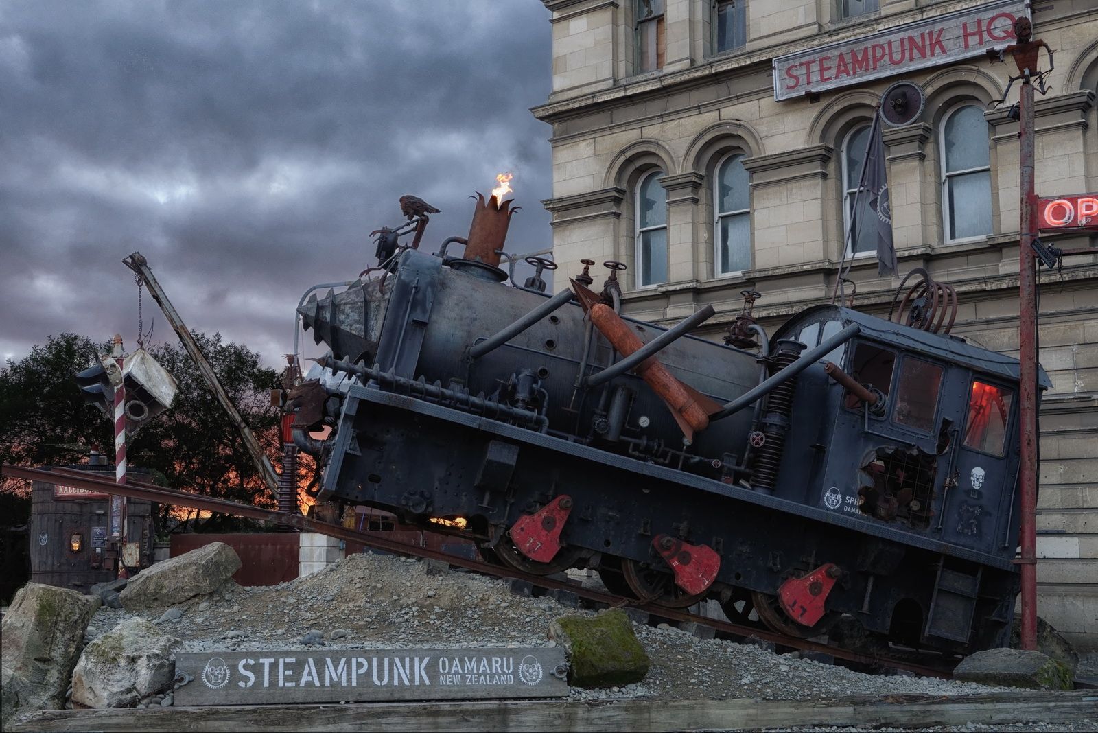 SteamPunk HQ, Oamaru, New Zealand