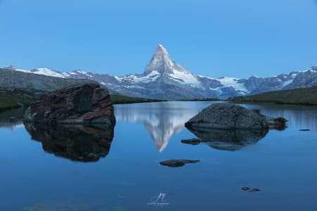 View to Matterhorn from Stelli See