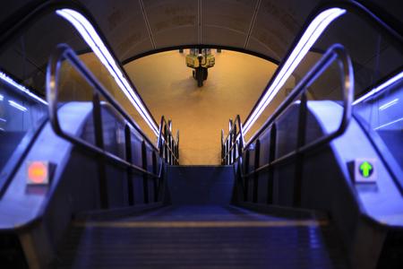 Steps and Escalator, Kopenhagen Central Station