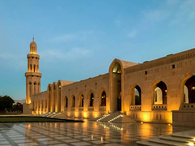 Sultan Qaboos Big Mosque, Muscat, Oman