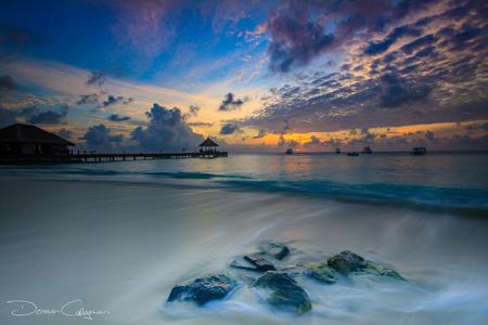 Sunrise on the beach Vivanta by Taj