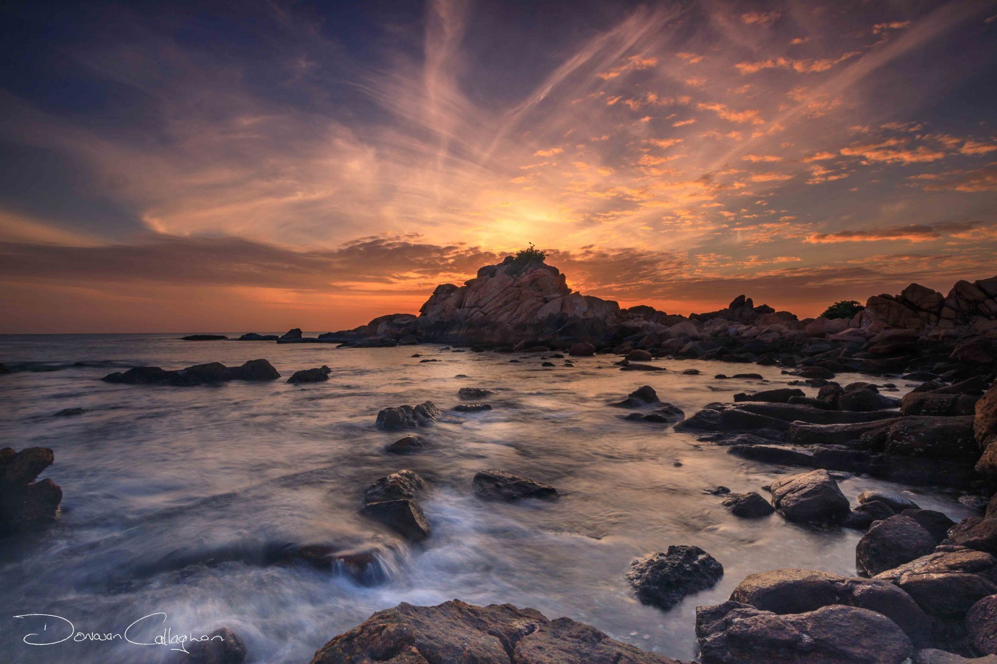 Sunrise Trincomalee Beach, Sri Lanka