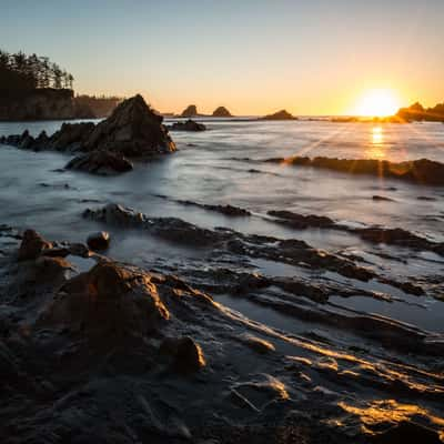 Sunset Bay State Park, USA