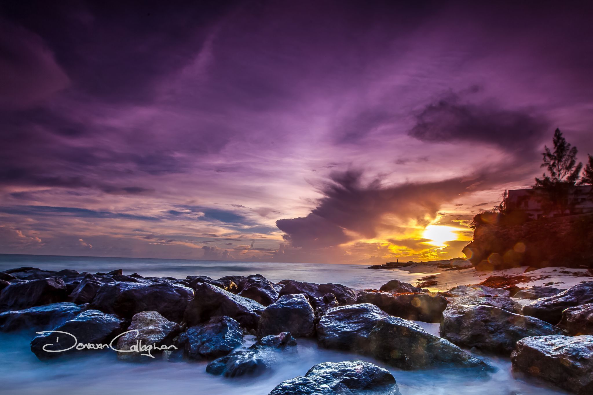 Sunset Christ Church Barbados, Barbados