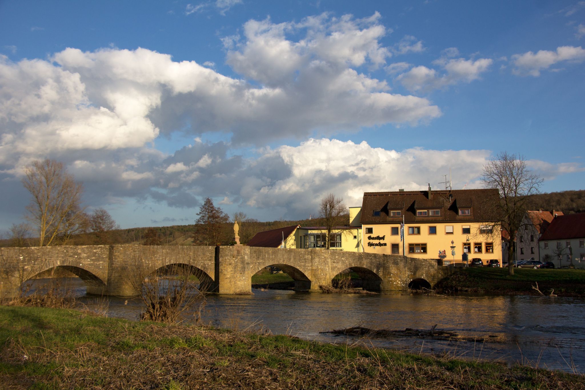 Tauberrettersheim (Tauber bridge), Germany
