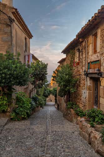 Houses of Tossa de Mar