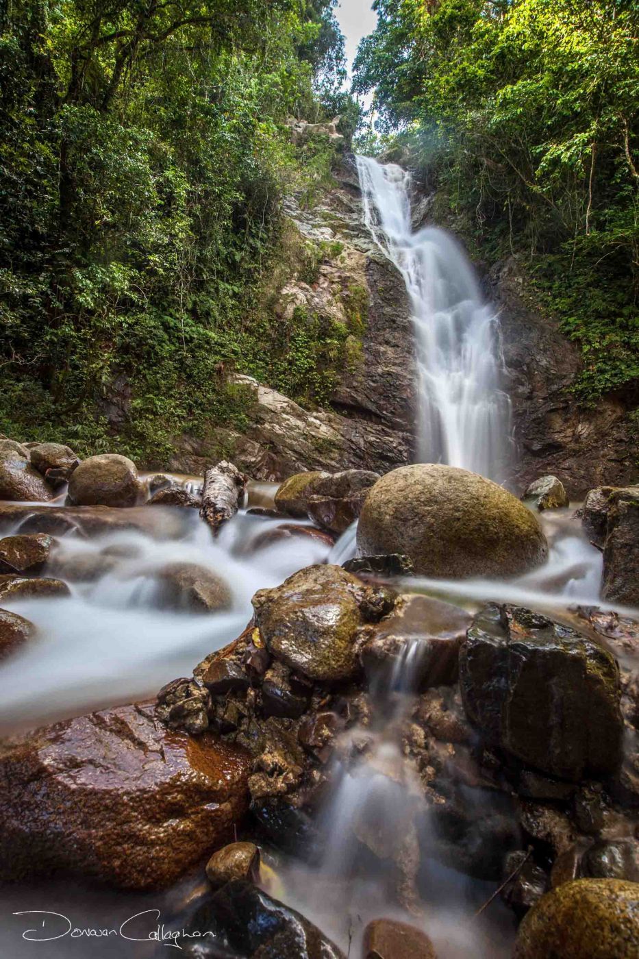 The Biausevu Waterfall Coral Coast Fiji, Fiji