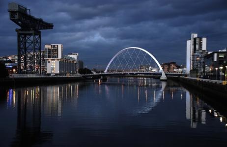 The Clyde Arc,Glasgow, Scotland