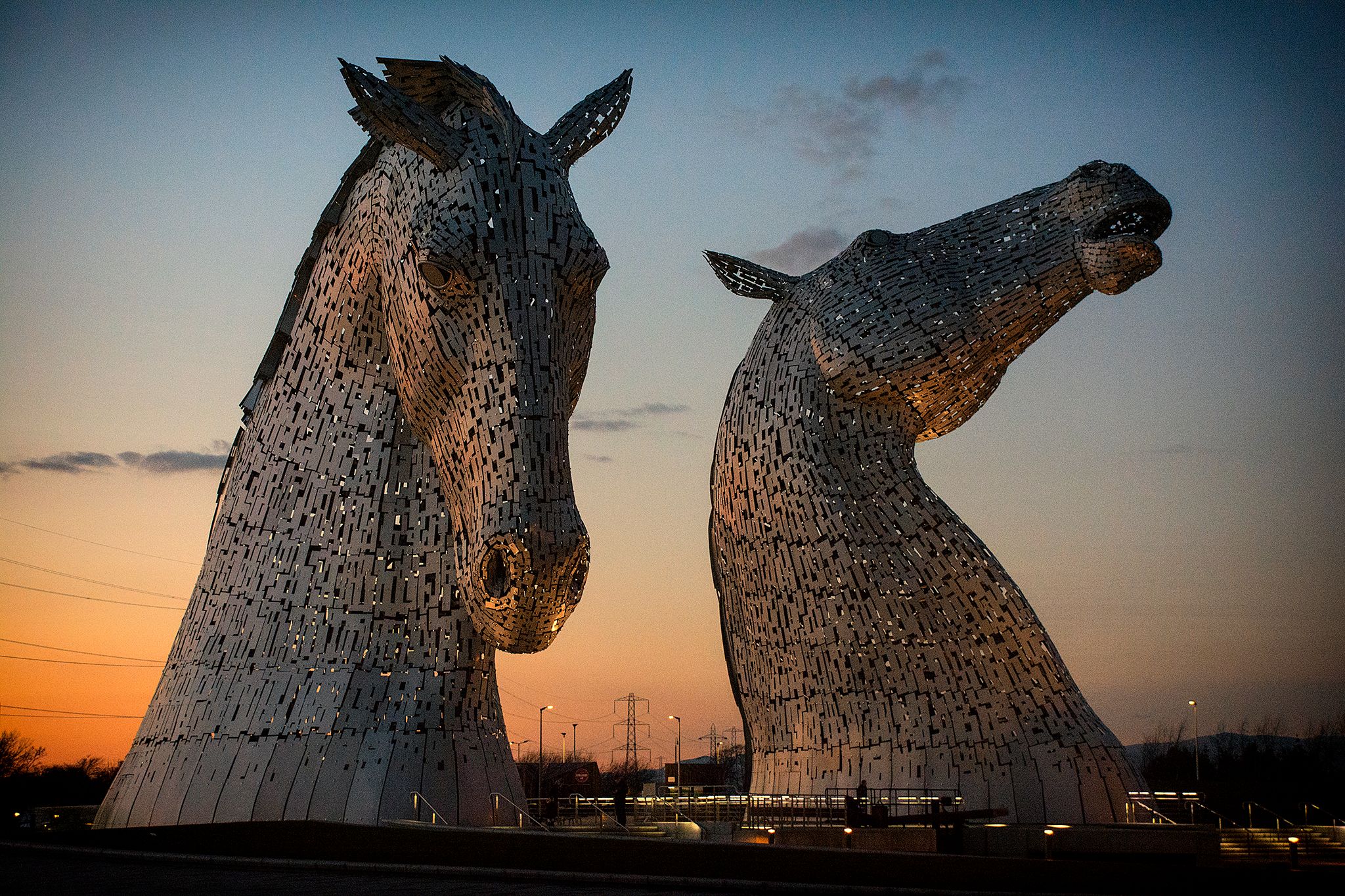 The Kelpies, Falkirk, United Kingdom